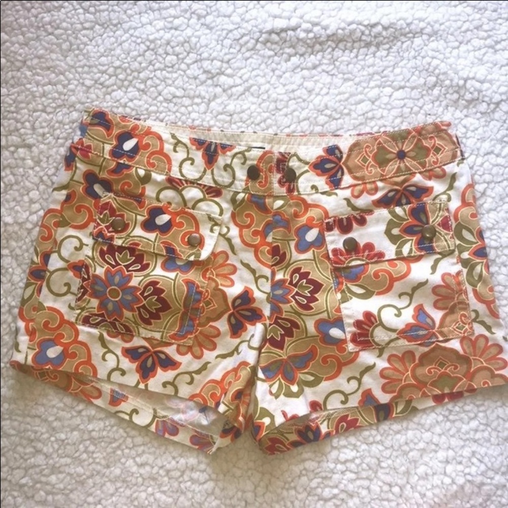 J.Crew summer floral Shorts 100% cotton